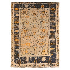 Persian Oushak Area Rugs Circa 1990 - 69132