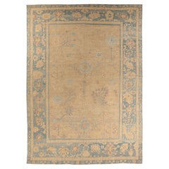 Persian Oushak Area Rugs Circa 1990 - 69134