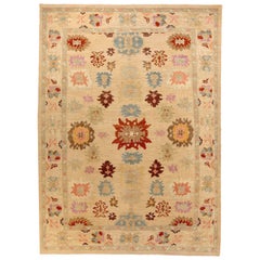 Persian Oushak Area Rugs Circa 1990 - 69164