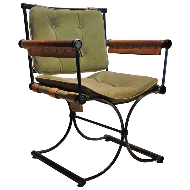 Campaign Chair by Cleo Baldon at 1stDibs