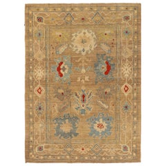 Persian Oushak Circa 1990 - 70082