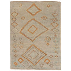Persian Oushak Circa 1990 - 70102