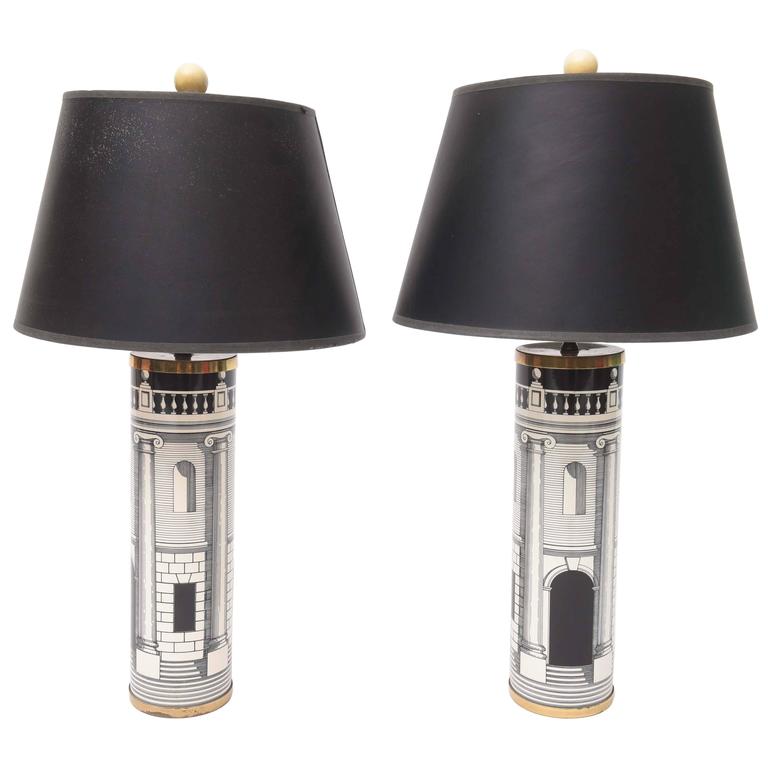 Fornasetti Table Lamps at 1stDibs