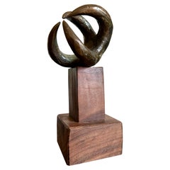 Scultura in bronzo di arte moderna