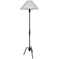 1950 Floor Lamp by Jacque Adnet Attributed