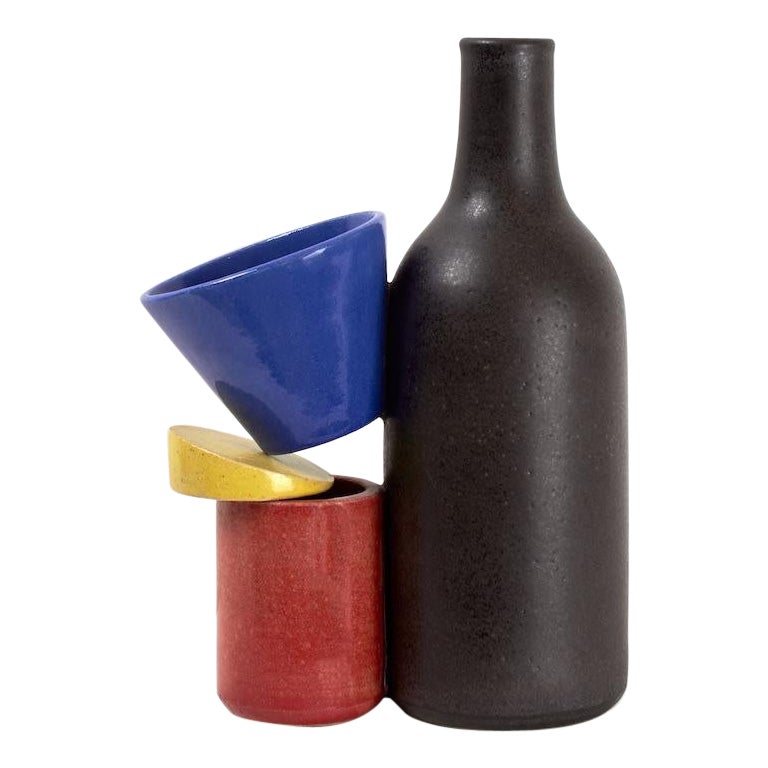 Nicola Tassie, Composition in Blue Red and Yellow