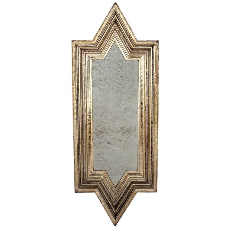 CHOUF -  Handmade Nickel silver Mirror 35x24