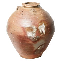 Nic Collins, Vase ovoïde en grès