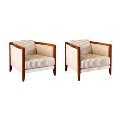 Sillones Art Decó italianos, diseño de los años 30