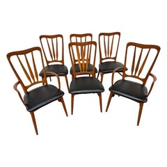 Mid-Century Danish Modern Koefoed Ingrid Teak Dining Chairs - Set of 6