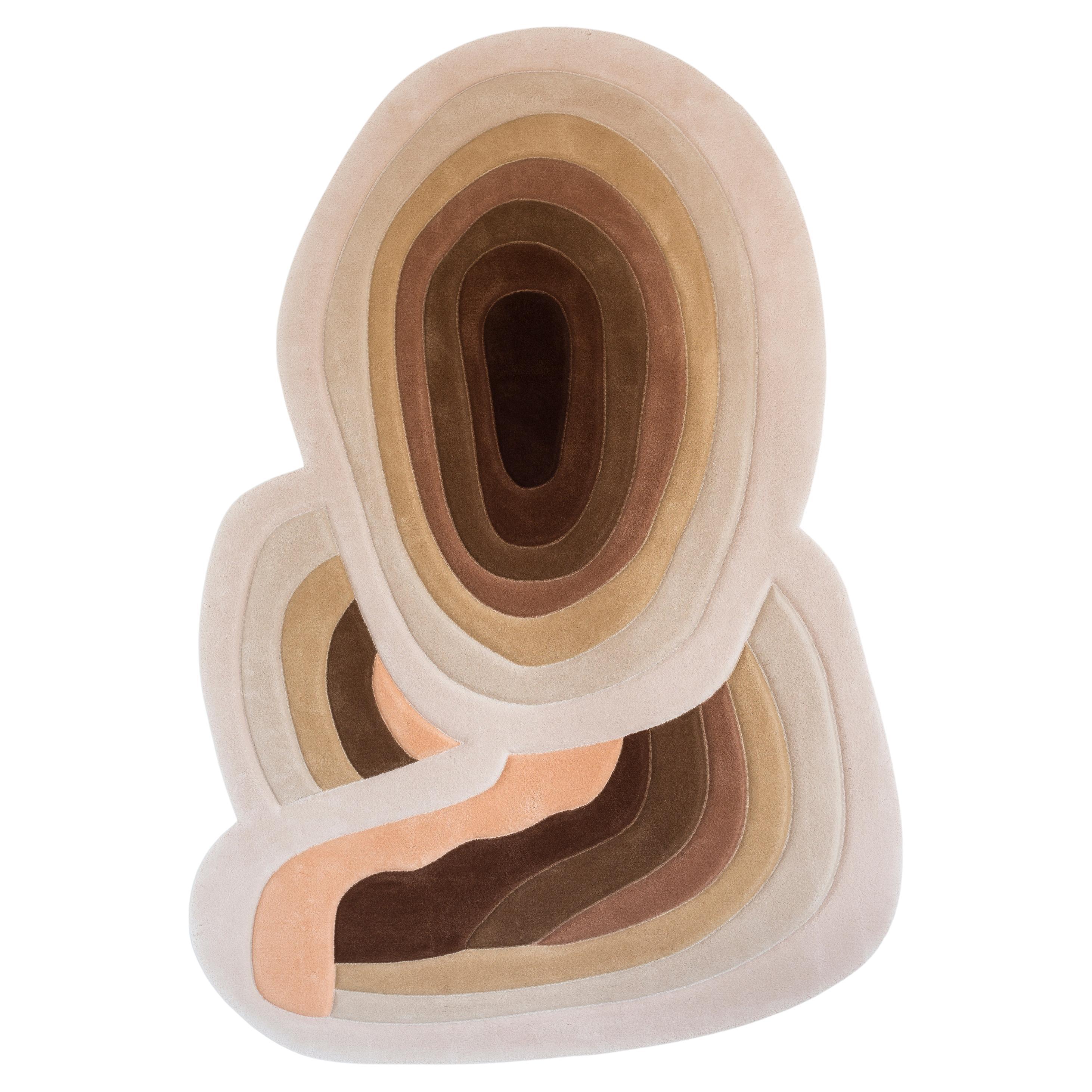 Carpet Bomba SMALL by Milla Novo: Bold 1970s-Inspired Wool Rug