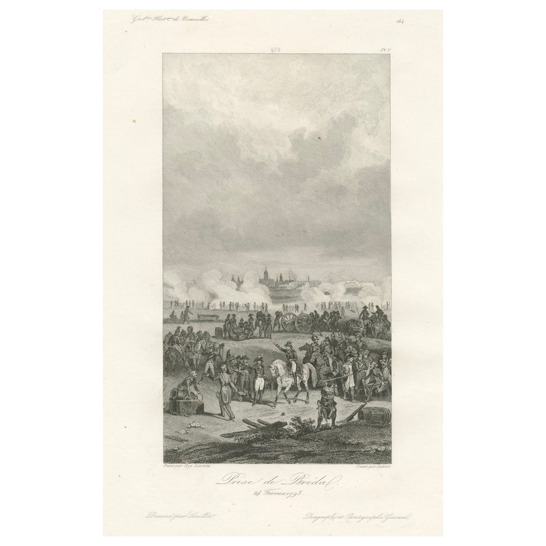 Triumph of Revolution: The Capture of Breda, 1795 – An Engraved Masterpiece