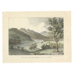 Idyllische Landschaften: Der Kennebecasis-Fluss bei St. John - Eine heitere Aussicht von 1831