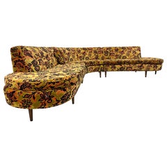 Mid-Century Modern Jack Larsen Style Sectional Sofa