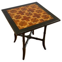 A British Designed Aesthetic Movement Table