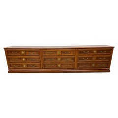 Vintage Baker Furniture Directoire Style Triple Dresser