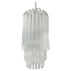 Vintage Venini Tube Chandelier