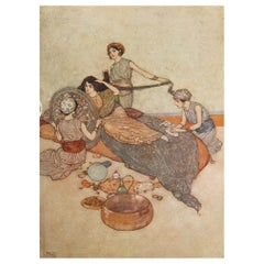 Grabado original de Edmund Dulac, 1930