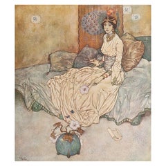 Stampa originale d'epoca di Edmund Dulac, C.C. 1930