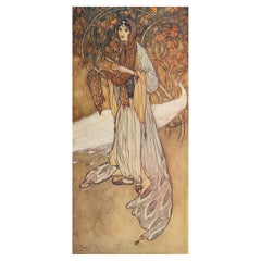 Stampa originale d'epoca di Edmund Dulac, C.C. 1930