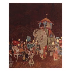 Stampa originale d'epoca di Edmund Dulac, C.C. 1930
