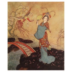 Grabado original de Edmund Dulac, 1930
