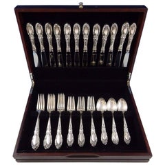 King Richard by Towle Sterling Silver Flatware Set for 12 Service 48 Pieces