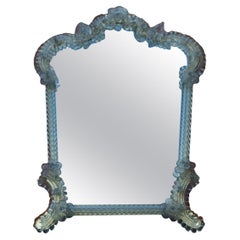 Italian Art Deco Murano Wall Mirror