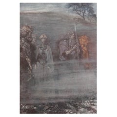 Stampa originale d'epoca di Arthur Rackham, 1910.