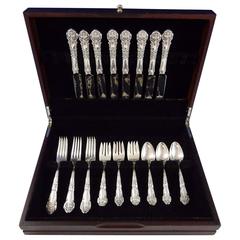 French Renaissance by Reed & Barton Sterling Silver Flatware Set 8 Service 32 Pc