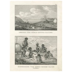 Scenes from King George's Harbour, New Holland (modern-day Australia), 1836