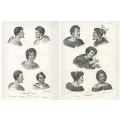 Maori-Porträts: Die Erforschung des kulturellen Reichtums des neuseeländischen Volkes, ca. 1836