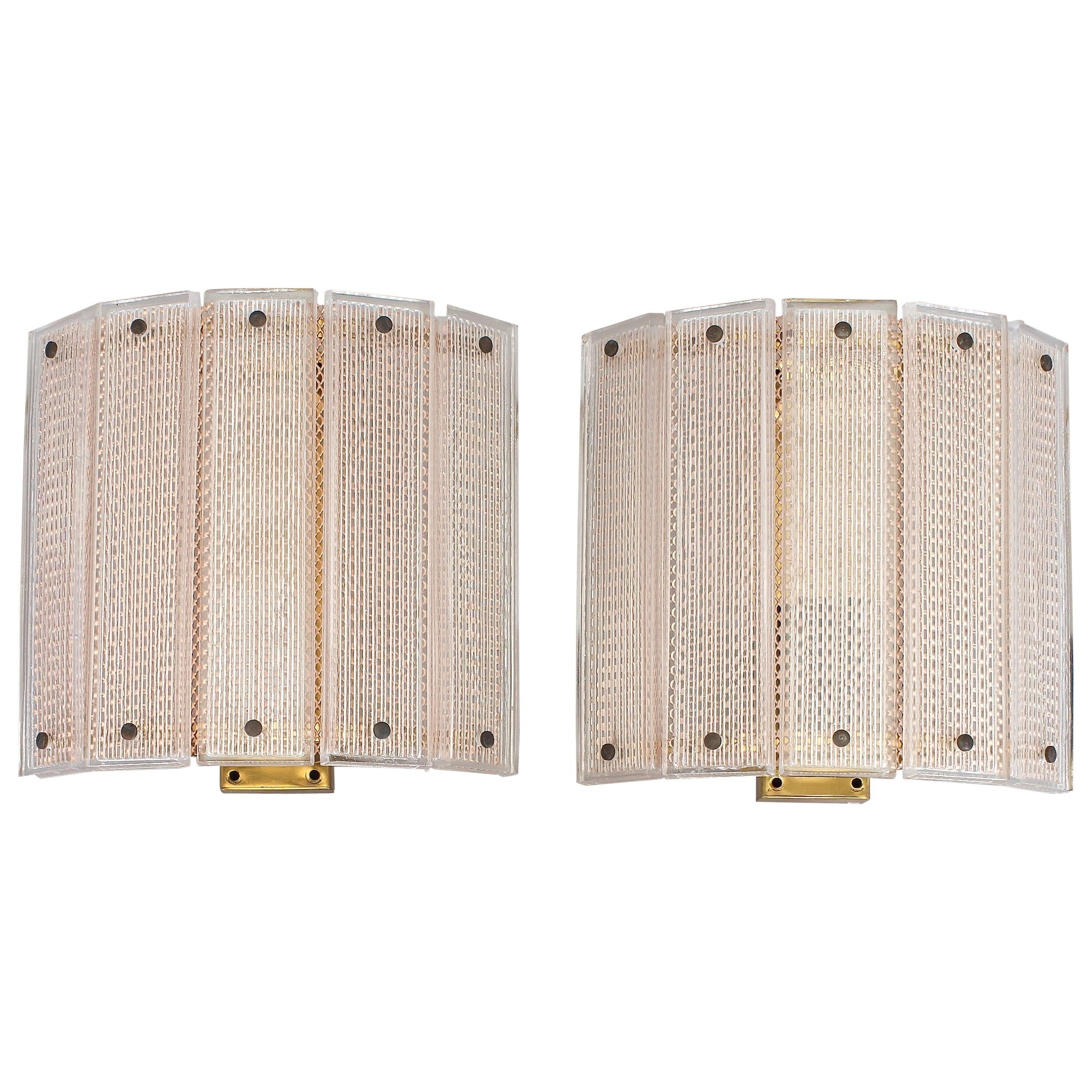 Pair of Swedish Wall Lights For Sale