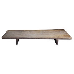 Japanese Antique Wooden Low Table 1860s-1900s / Wabi Sabi