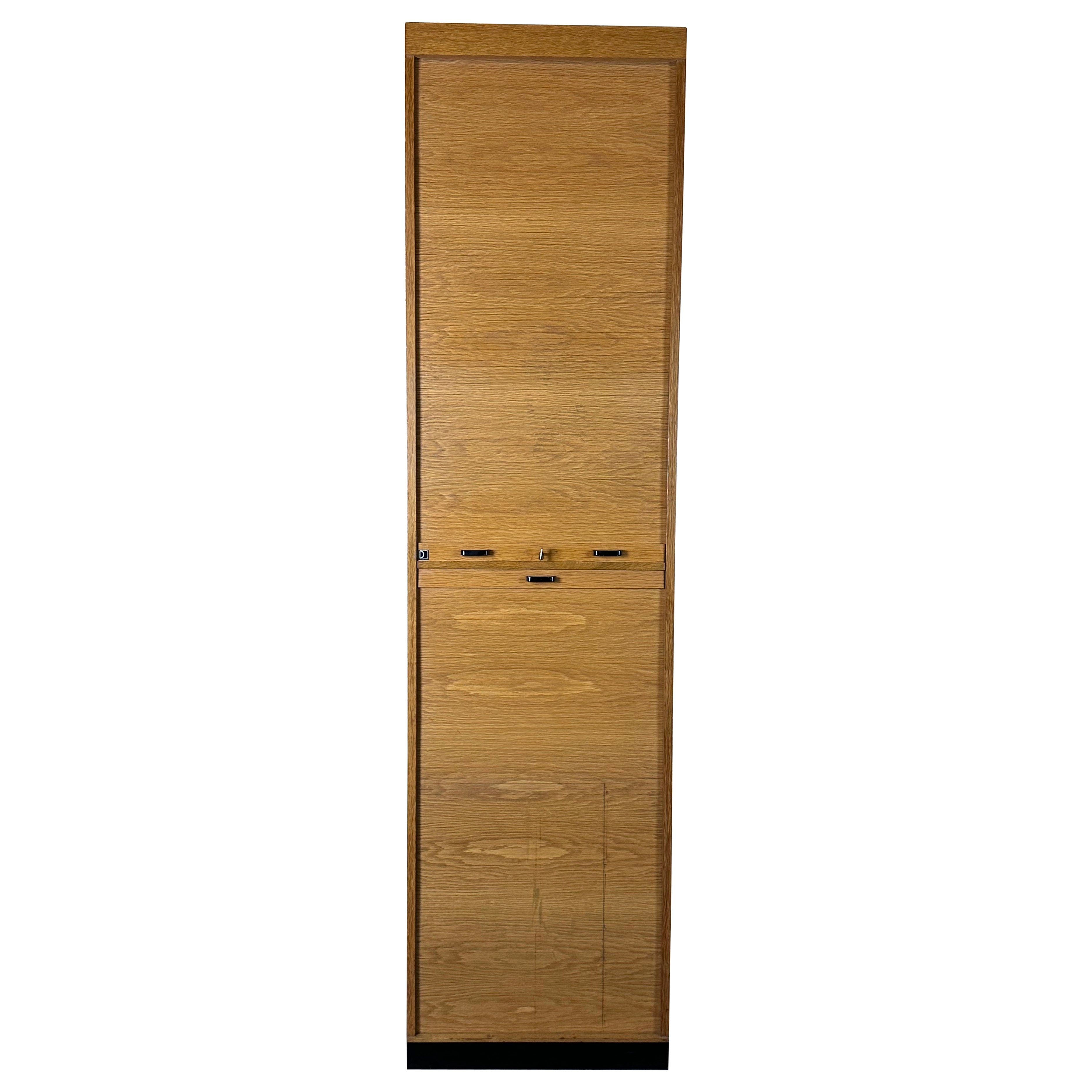 50er 60er Jahre Rollladenschrank Büroschrank Aktenschrank Mid Century Design