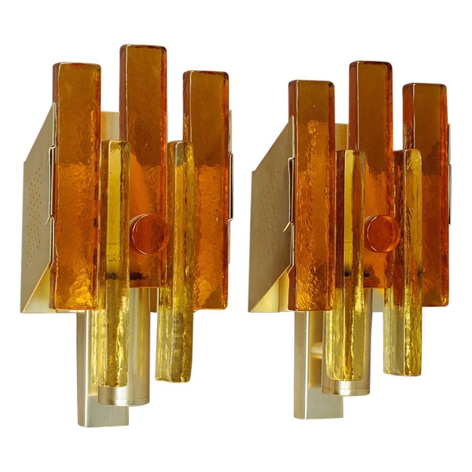 Pair of Wall Lights Svend Aage Holm Sorensen Attributed