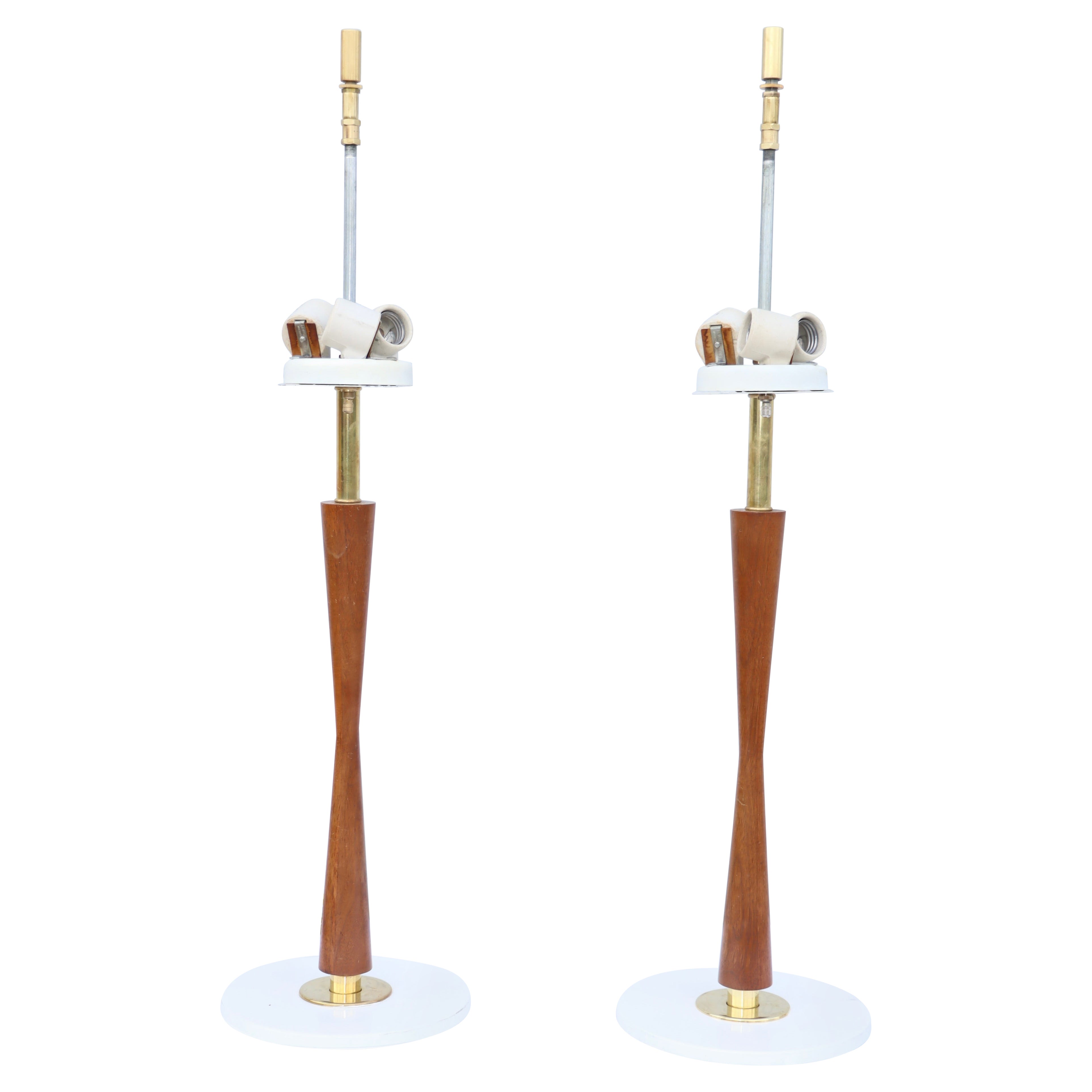 1960's Gerald Thurston For Lightolier Modern Table lamps