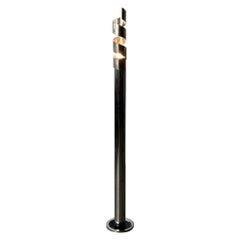 Chrom-Stab Stehlampe Stehlampe, Italien 1970er Jahre