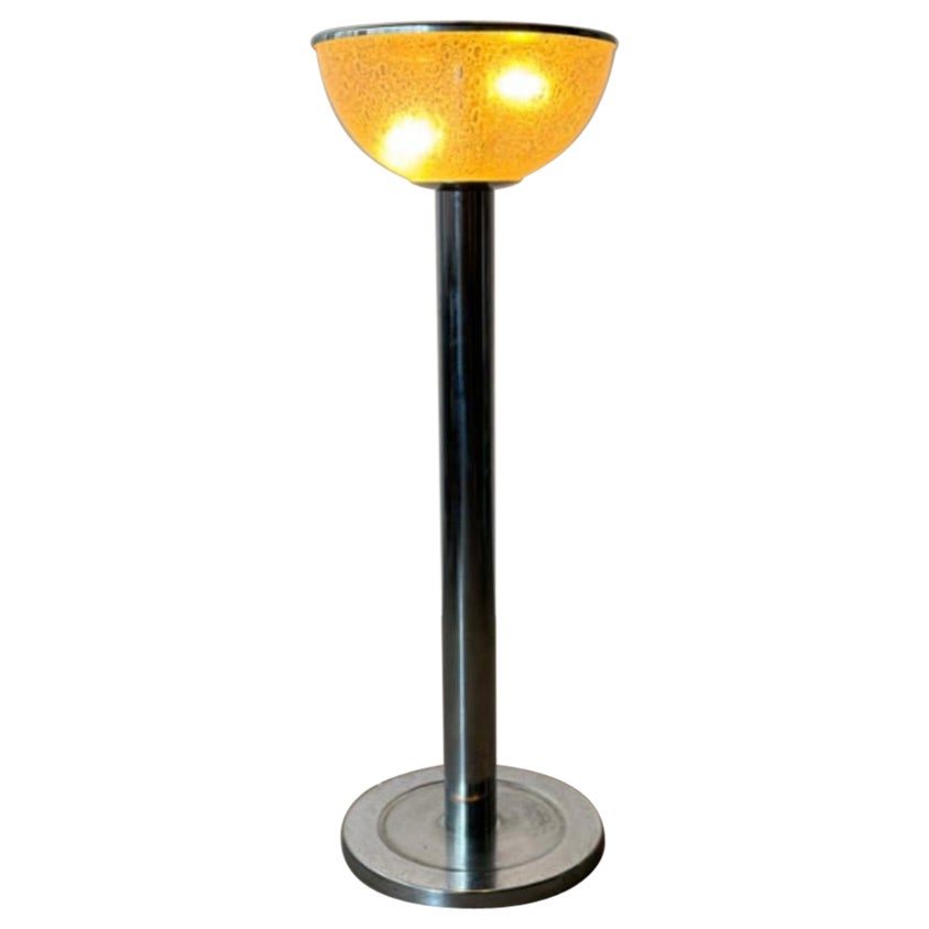 Lampadaire italien The Moderns Modern en acier et verre, 1970 Italie en vente
