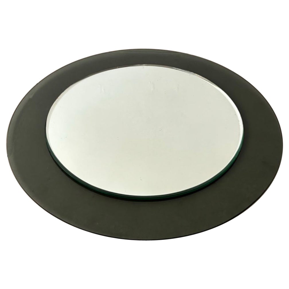 Mid-Century Rounded Mirror by Veca, Italy, 1970s