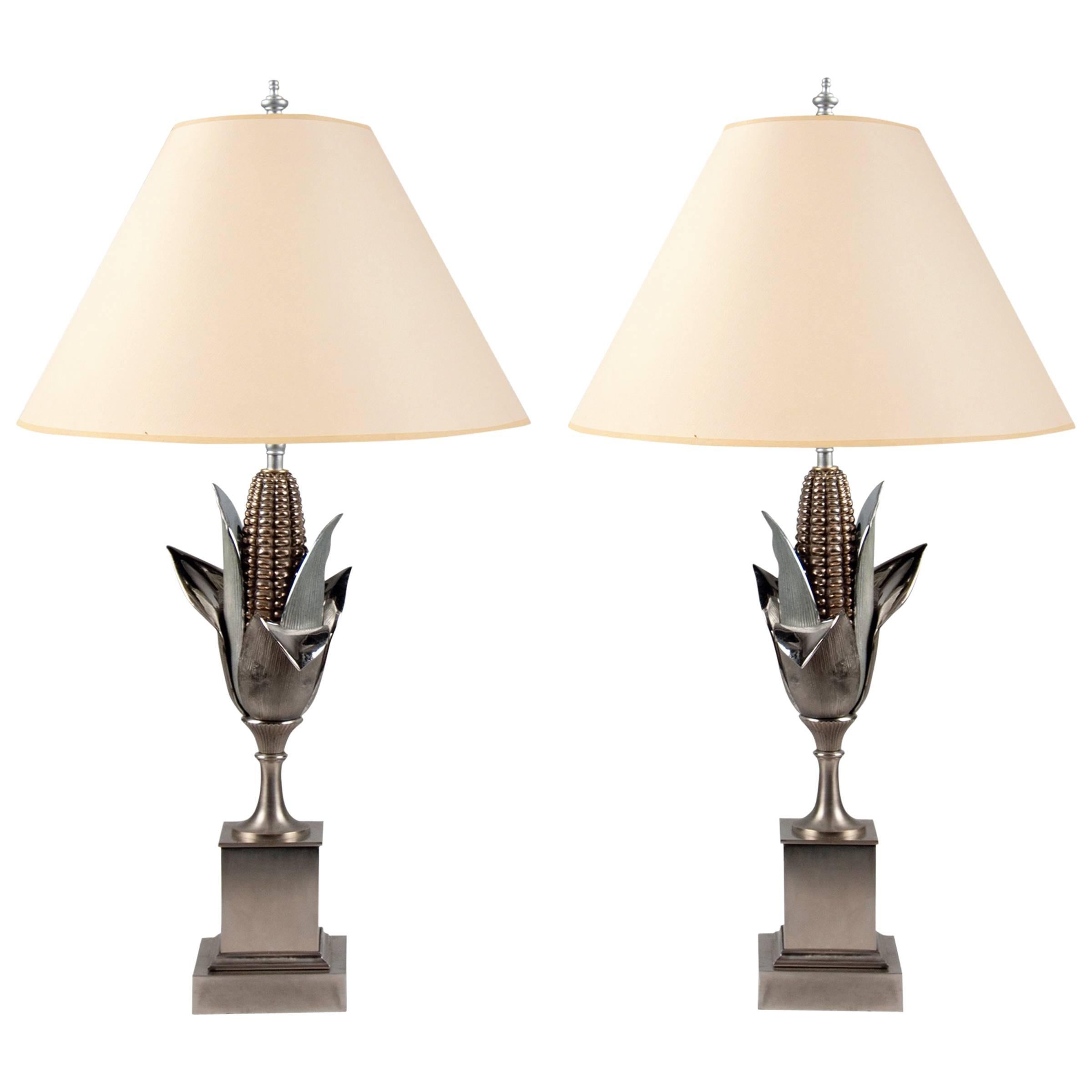 Pair of Lamps by Maison Charles, France, circa 1960