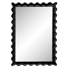 Vintage Italian Scalloped Mirror