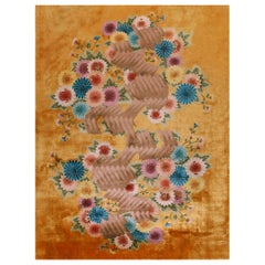 1930s Chinese Art Deco Carpet 9' x 12'
