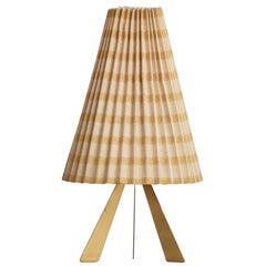 J.T. Kalmar, Lampada da tavolo, Ottone, Fabrice, Austria, anni '50