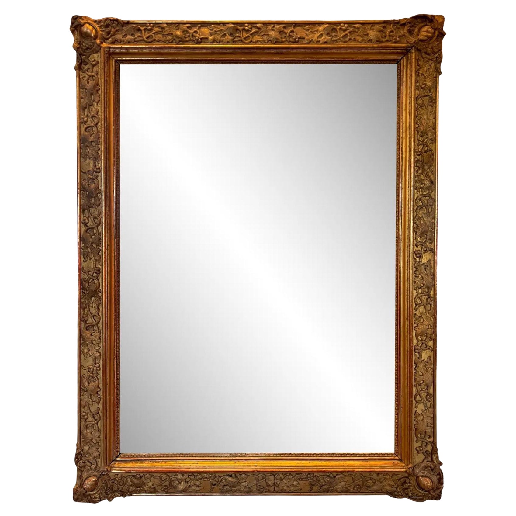 19th Century Giltwood French Mirror