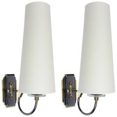 Pair of Sconces by Mains Petitot, 1940 12