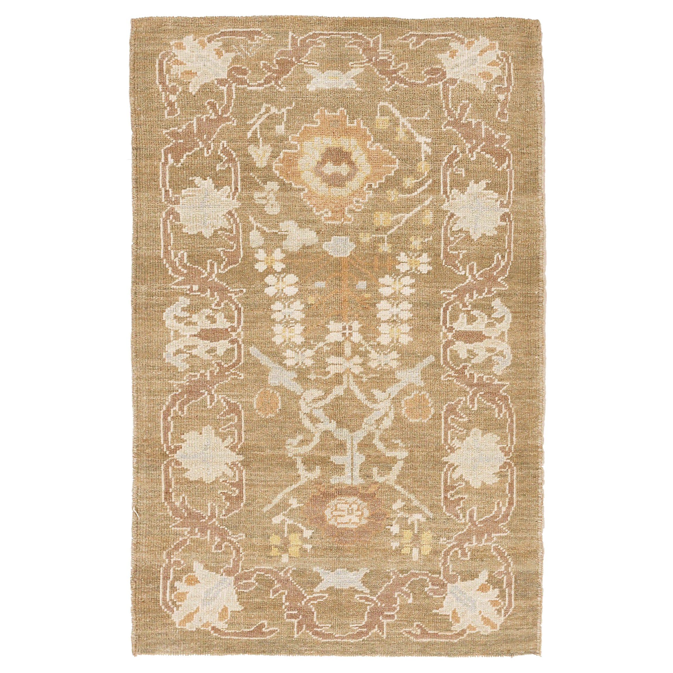 Oushak persan Circa 1990 - 70504 en vente