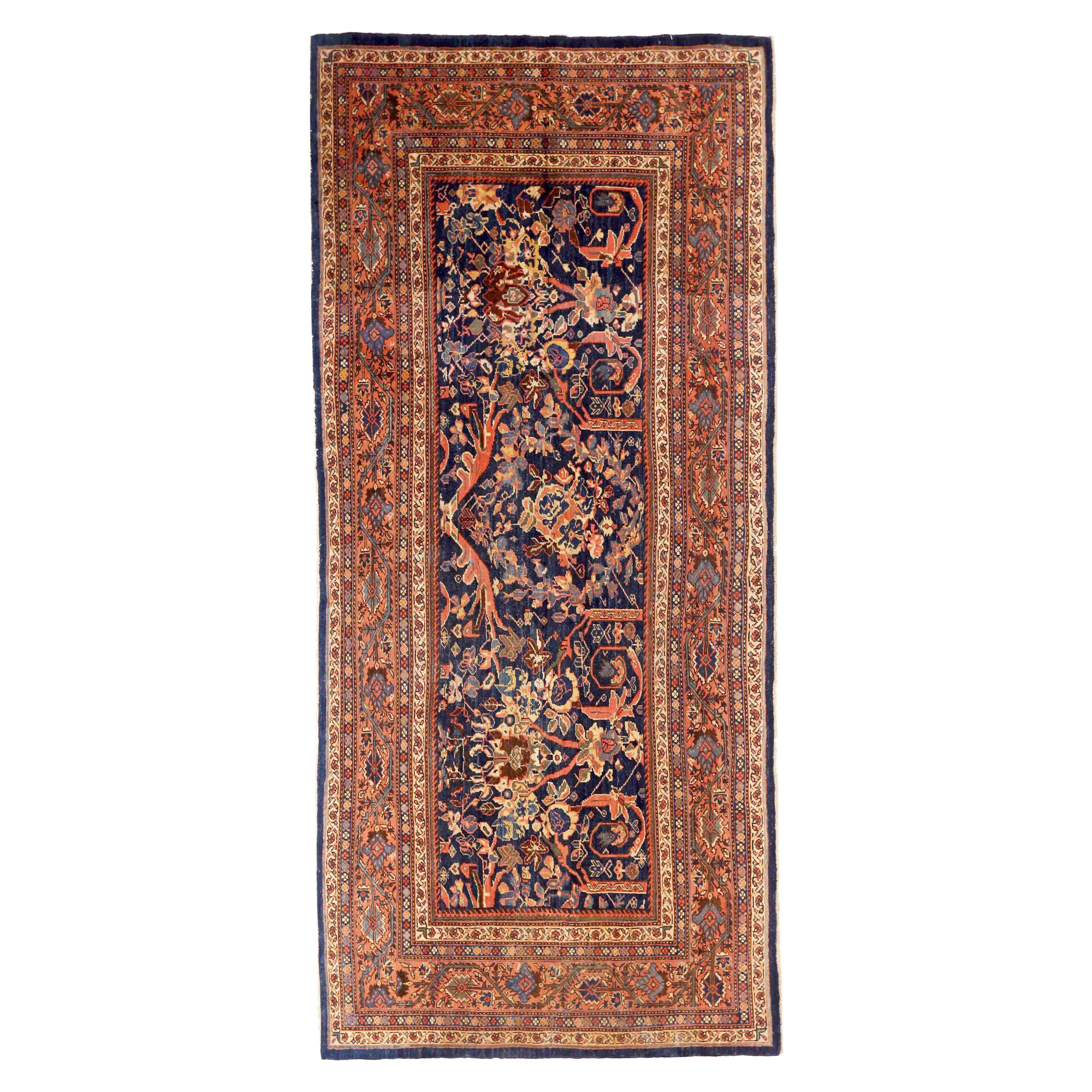 Alfombras Persas Sultanabad Rugs - Lana Marfil Azul Marino Rojo 71779