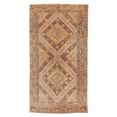 Tapis russe Khotan - Laine Brown Ivoire Taupe 71838