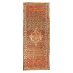Persische Malayer Over Size Teppich CIRCA 1880 - Wolle Grün Elfenbein Rot 71870